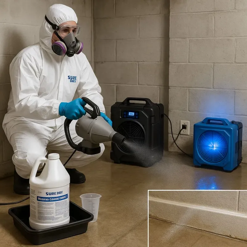 Sanitization and Odor Removal process in Freeport, IL