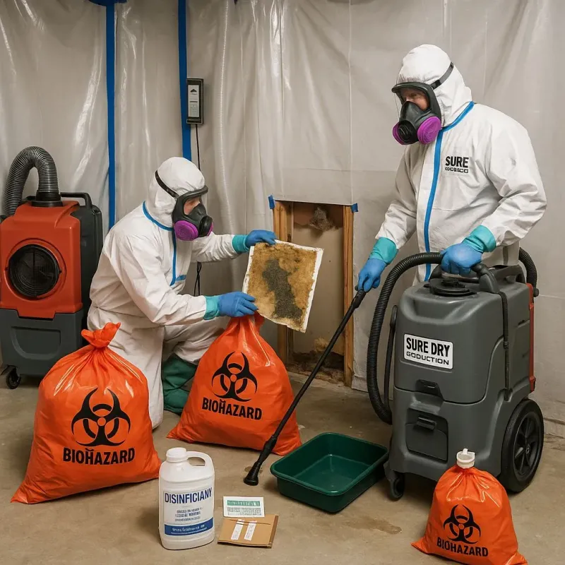 Contaminated Water Handling Protocols process in Freeport, IL